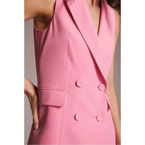Anthropologie Blazer Mini Dress Pink - NWT - SZ XL - Picture 2 of 11